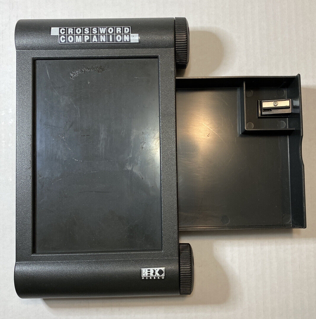 New York Times Crossword Companion Roll A Puzzle W Storage Comp Pencil Sharpen EBay New York Times Crossword Companion Roll A Puzzle W Storage Comp Pencil Sharpen EBay