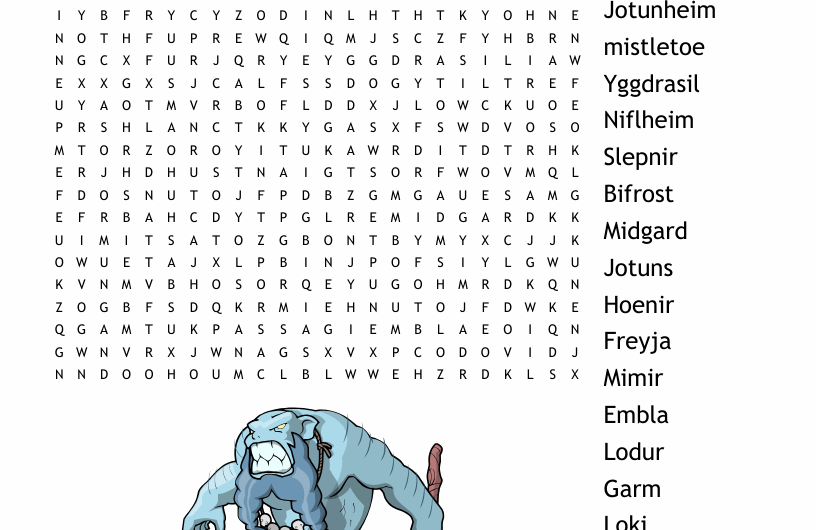 Norse God Crossword Clue