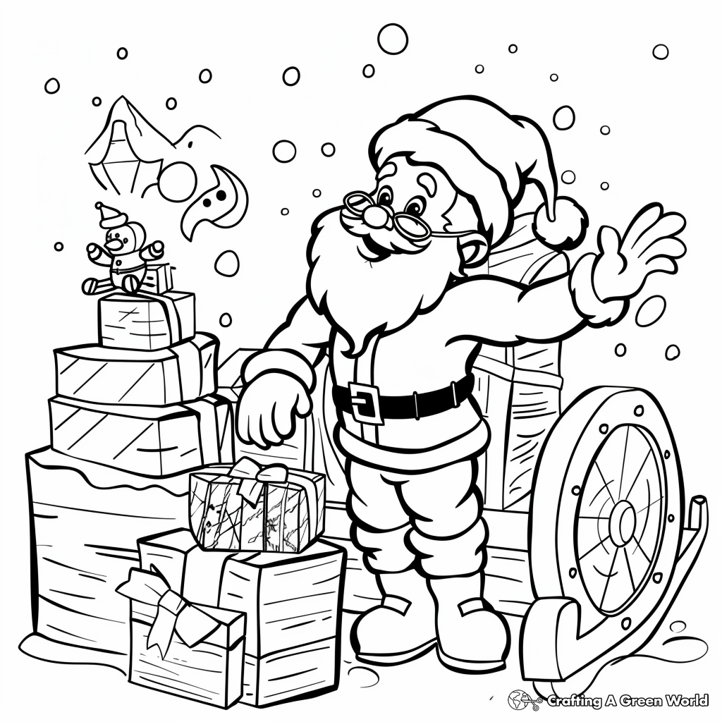 North Pole Coloring Pages Free Printable North Pole Coloring Pages Free Printable