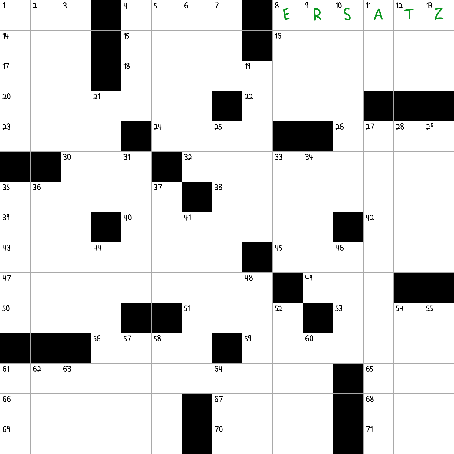 Not Genuine NYT Crossword Clue November 7 2024