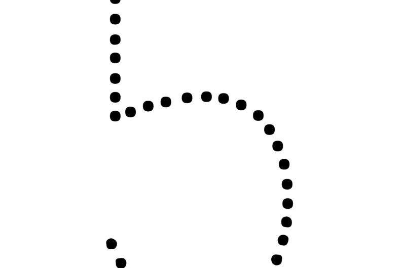 Tracing The Number 5