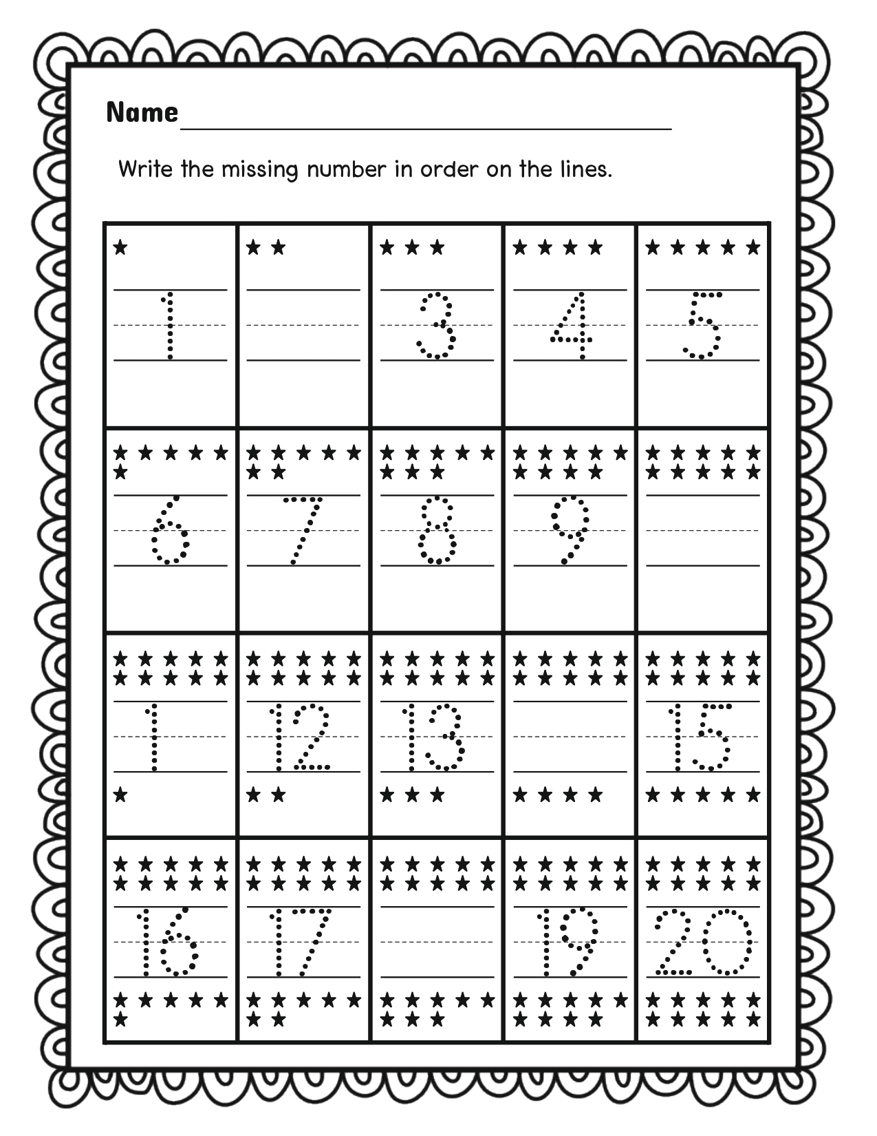 worksheet tracing numbers 1 20 worksheet tracing numbers 1 20
