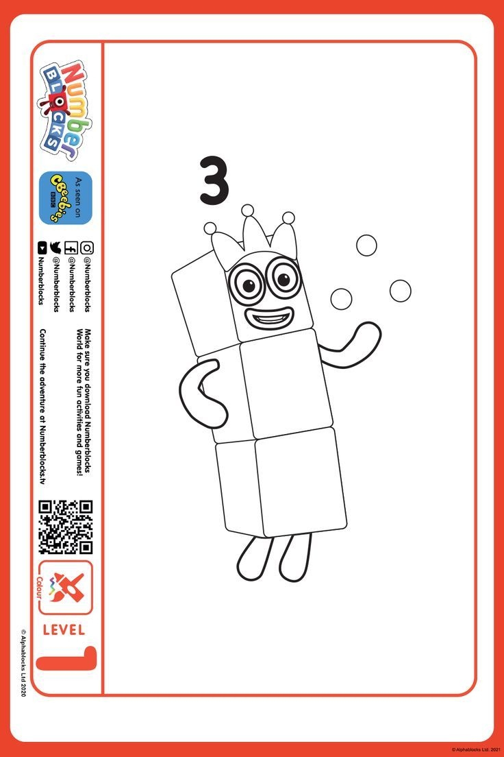 number block coloring pages number block coloring pages