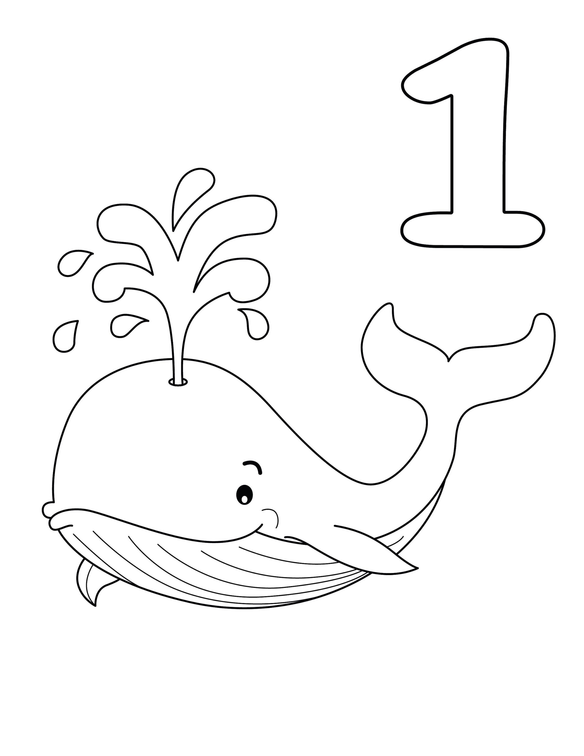 number coloring pages 1 number coloring pages 1