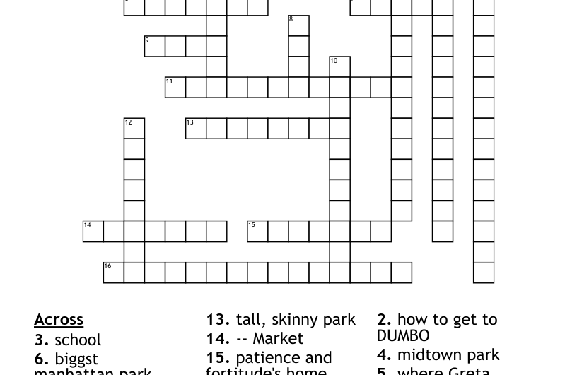 Small Amount Of Manhattan Crossword Clue