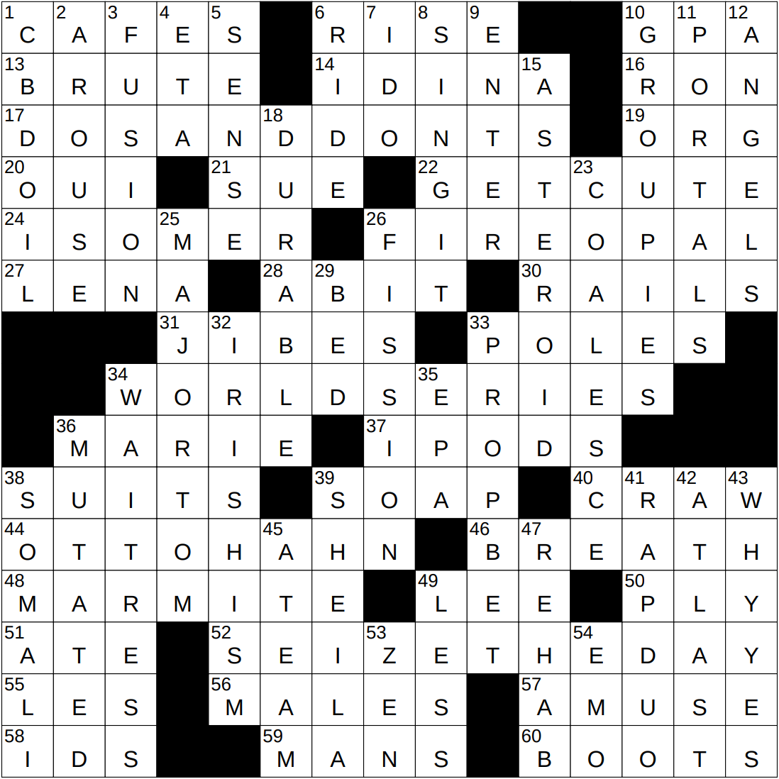 NYXCrossword Page 2 Of 6112 Answers To The New York Times Crossword NYXCrossword Page 2 Of 6112 Answers To The New York Times Crossword