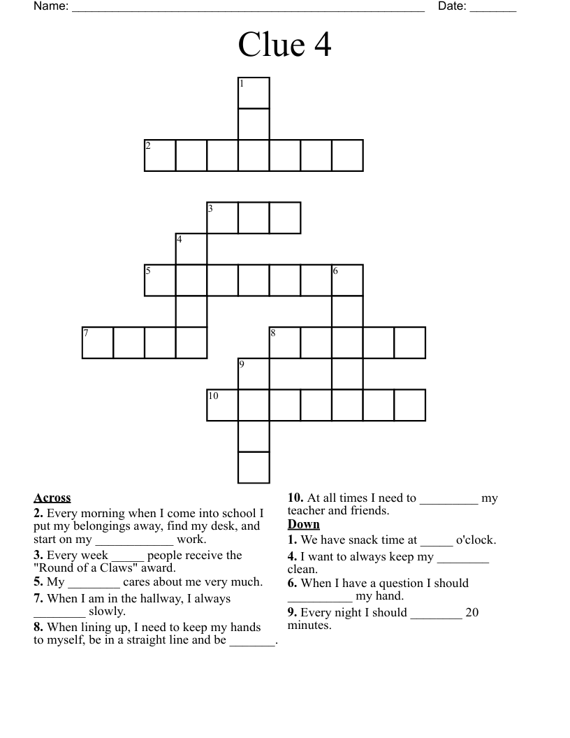 Oaf Crossword Clue 4 Letters