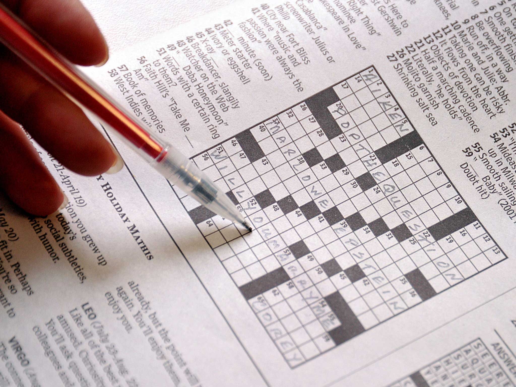 One Hundred Years Of Solvitude The Crossword Celebrates A Century Of Wordplay The Independent The Independent One Hundred Years Of Solvitude The Crossword Celebrates A Century Of Wordplay The Independent The Independent