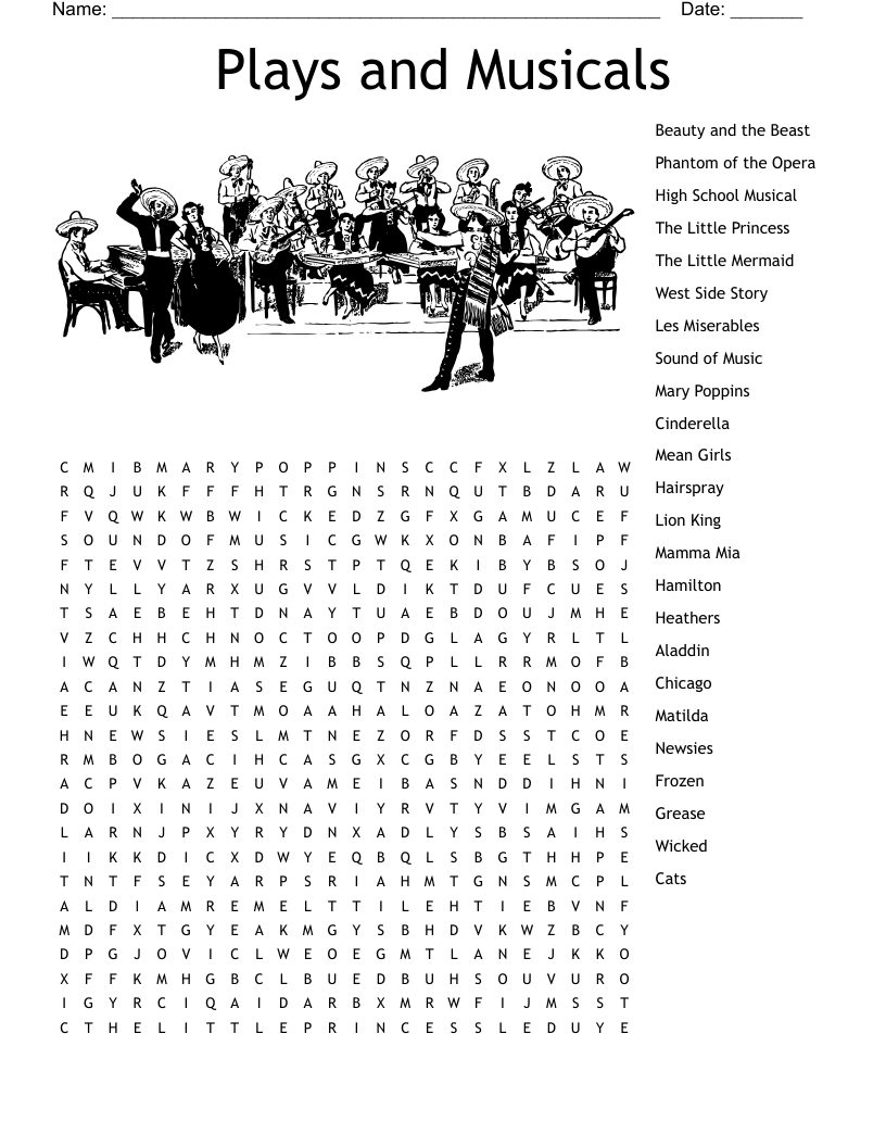 Opera Crossword Puzzle WordMint Opera Crossword Puzzle WordMint