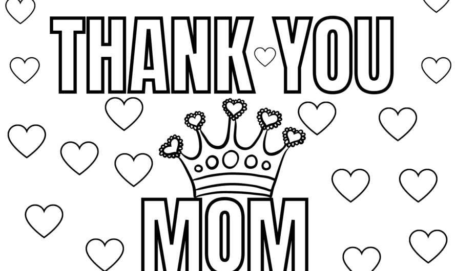 Thank You Coloring Pages