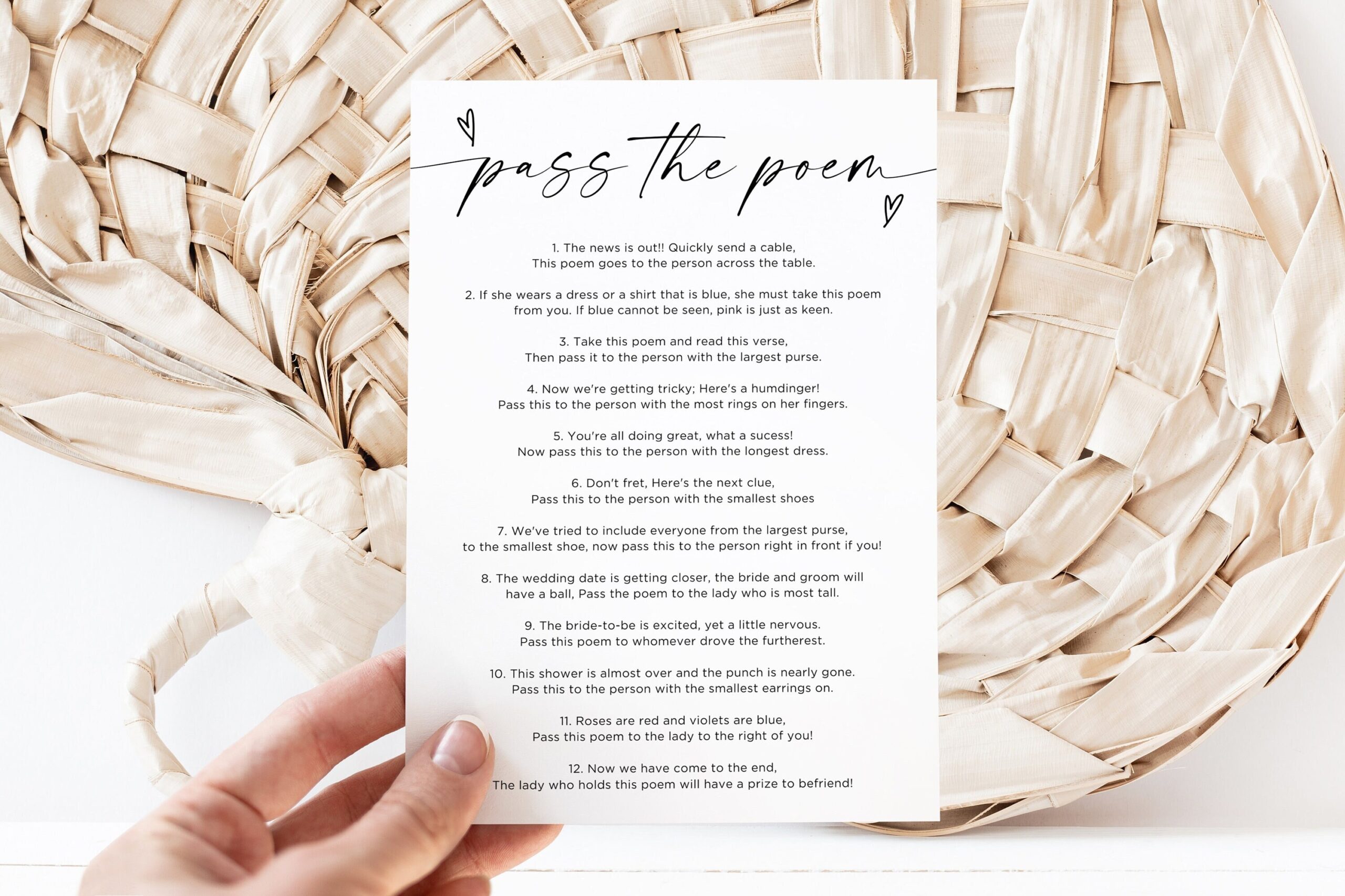 Pass The Poem Bridal Shower Game Minimalist Bridal Shower Game Pass The Gift Poem Pass The Prize Game Card Gift Passing Poem Canva Edit Etsy Pass The Poem Bridal Shower Game Minimalist Bridal Shower Game Pass The Gift Poem Pass The Prize Game Card Gift Passing Poem Canva Edit Etsy