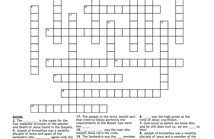 Passion Crossword Clue