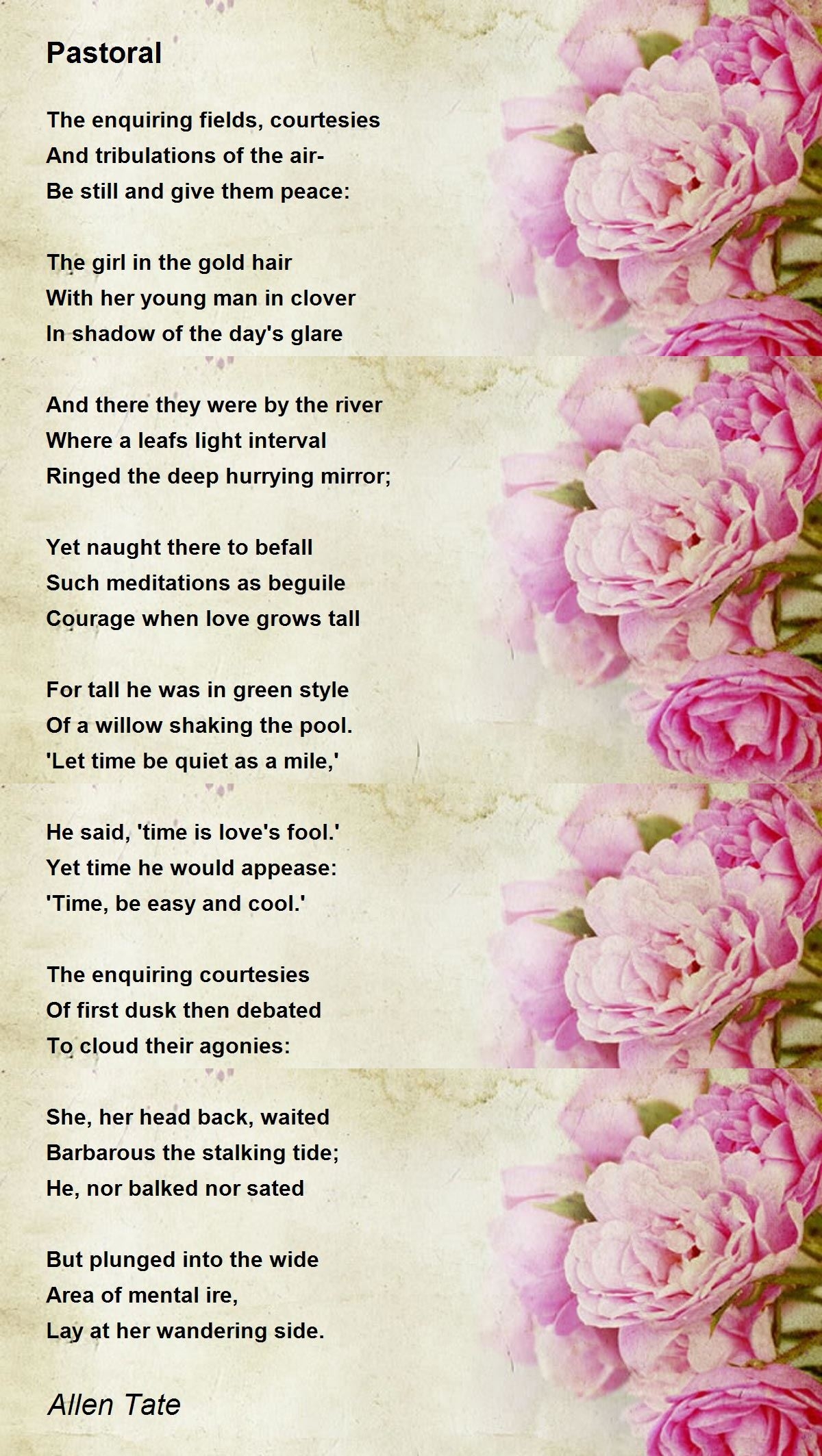 Pastoral Poem 4 Letters Letters Pastoral Poem 4 Letters Letters