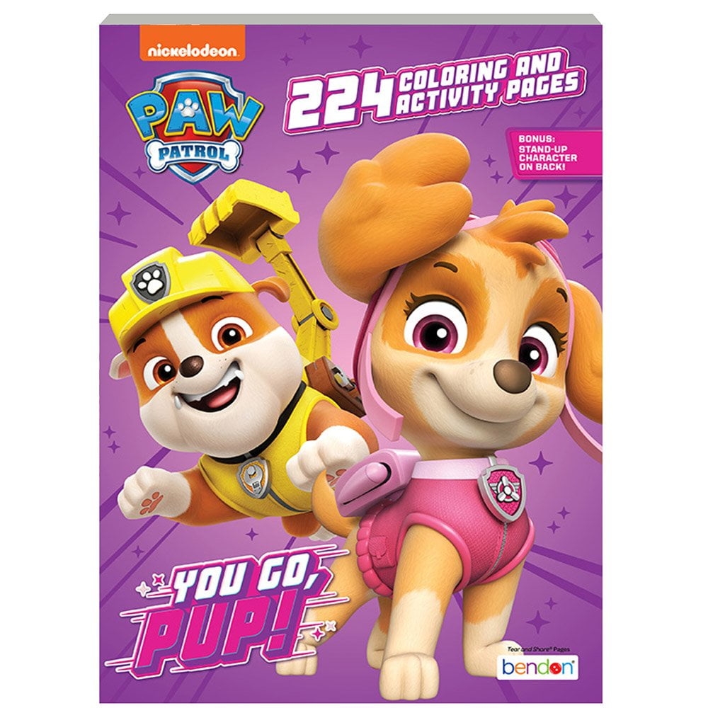 Paw Patrol Coloring And Activity Book 224 Pages Includes Crayon Gift For Kids Walmart Paw Patrol Coloring And Activity Book 224 Pages Includes Crayon Gift For Kids Walmart