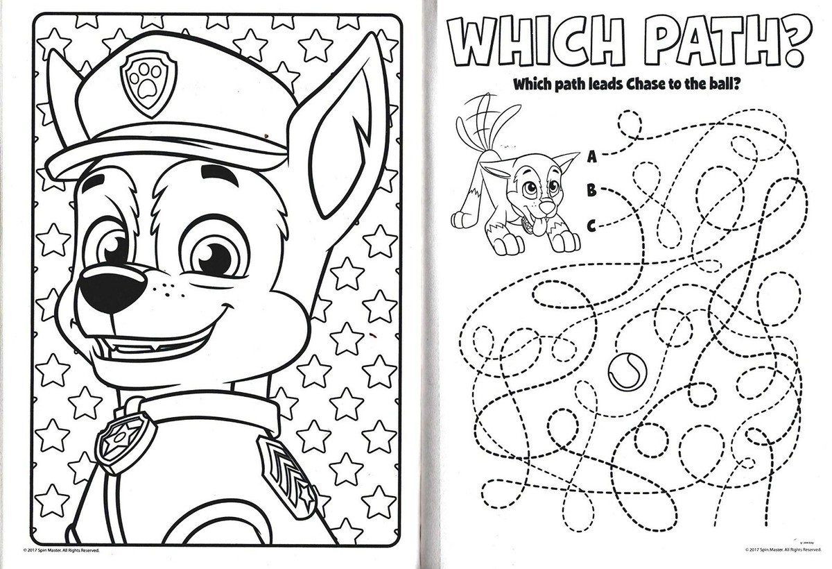 Paw Patrol Jumbo Coloring Activity Book Bark For The Park EBay Paw Patrol Jumbo Coloring Activity Book Bark For The Park EBay
