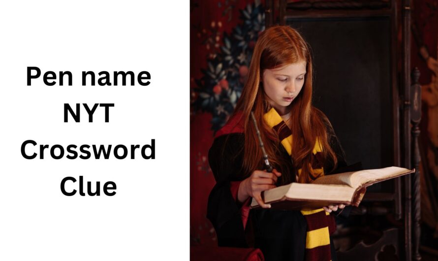 Pen Name Crossword Clue