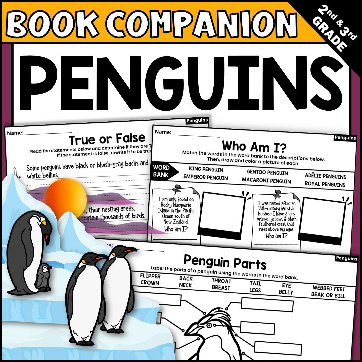 Penguins By Gail Gibbons Interactive Read Aloud Book Companion Activities Made By Teachers Penguins By Gail Gibbons Interactive Read Aloud Book Companion Activities Made By Teachers
