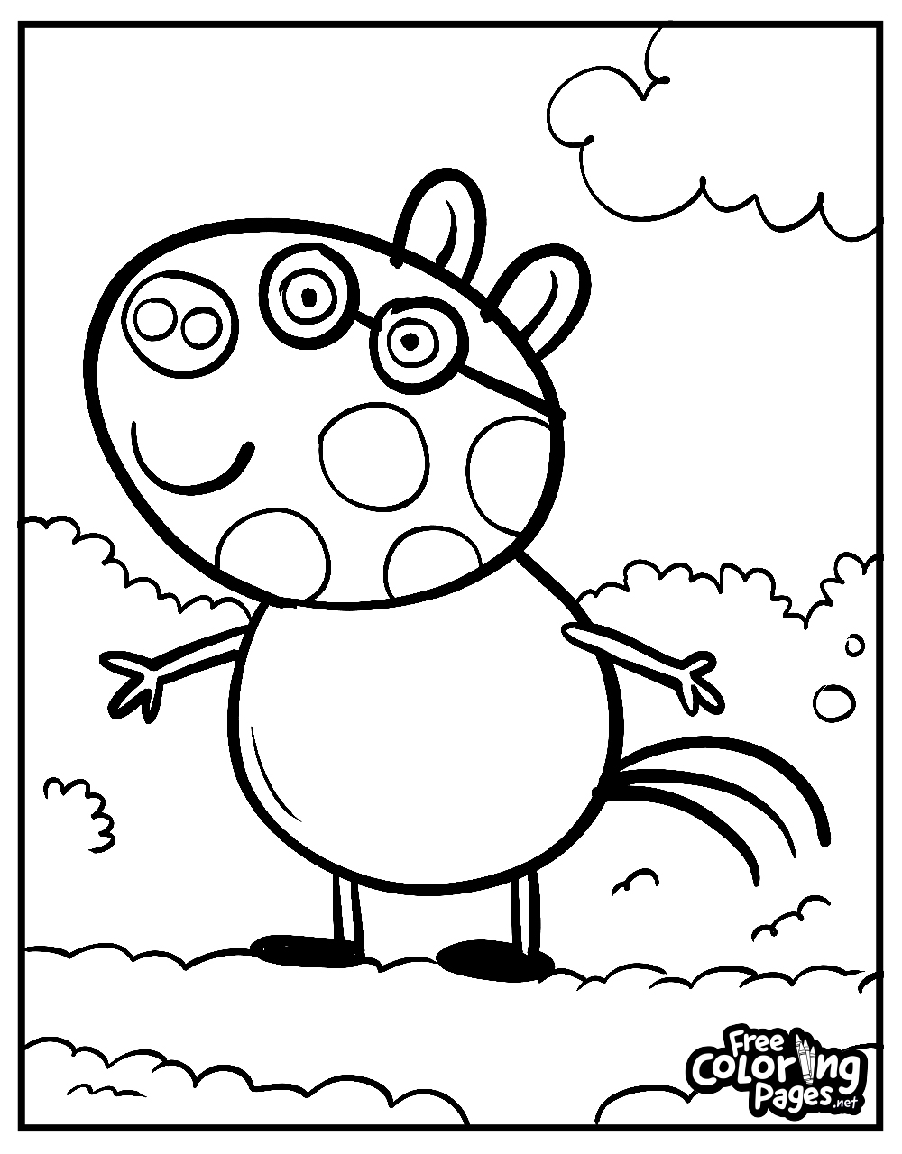 Peppa Pig Coloring Pages Free Coloring Pages Peppa Pig Coloring Pages Free Coloring Pages