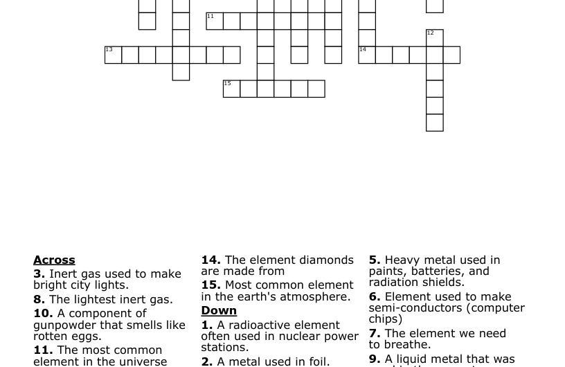 Inert Gas Crossword Clue