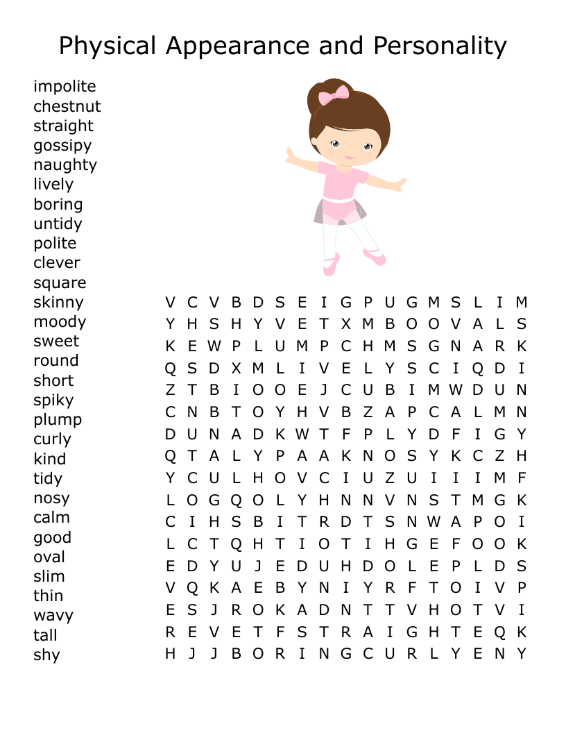 Personalidad Crossword WordMint Personalidad Crossword WordMint