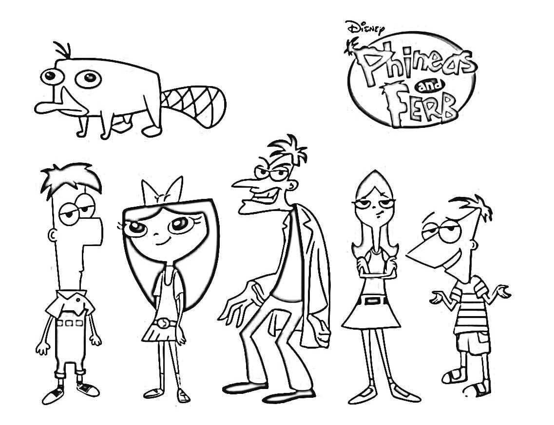 Phineas And Ferb Disney Coloring Page For Children Phineas And Ferb Coloring Pages Phineas And Ferb Disney Coloring Page For Children Phineas And Ferb Coloring Pages