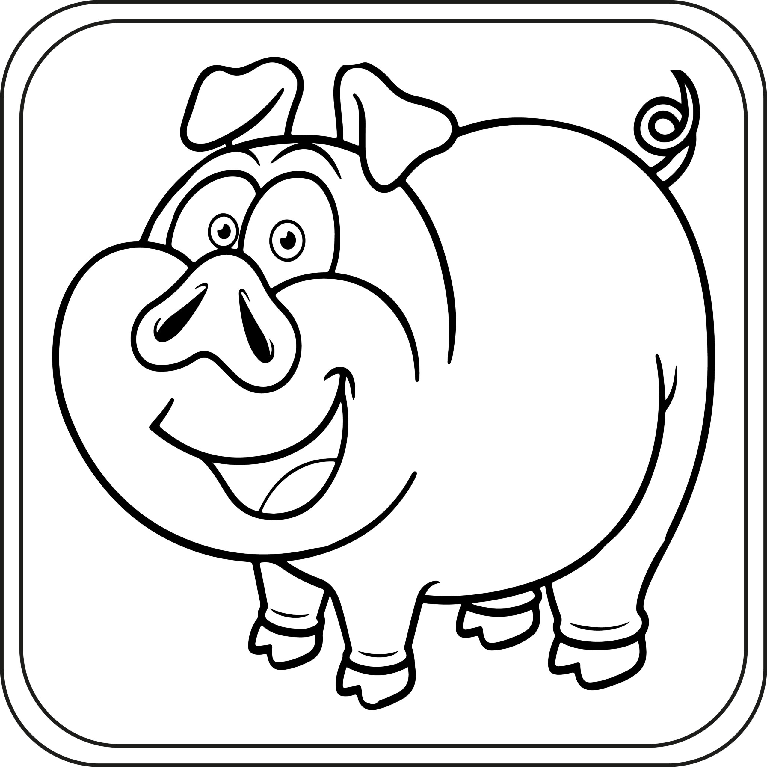 Pig Coloring Pages Preschool Kindergarten First Grade Made By Teachers Pig Coloring Pages Preschool Kindergarten First Grade Made By Teachers