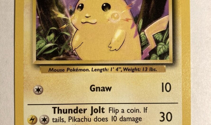 Pikachu With Yellow Cheeks