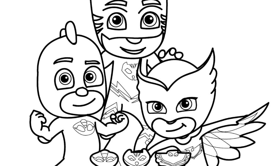 Coloring Pages For Pj Masks