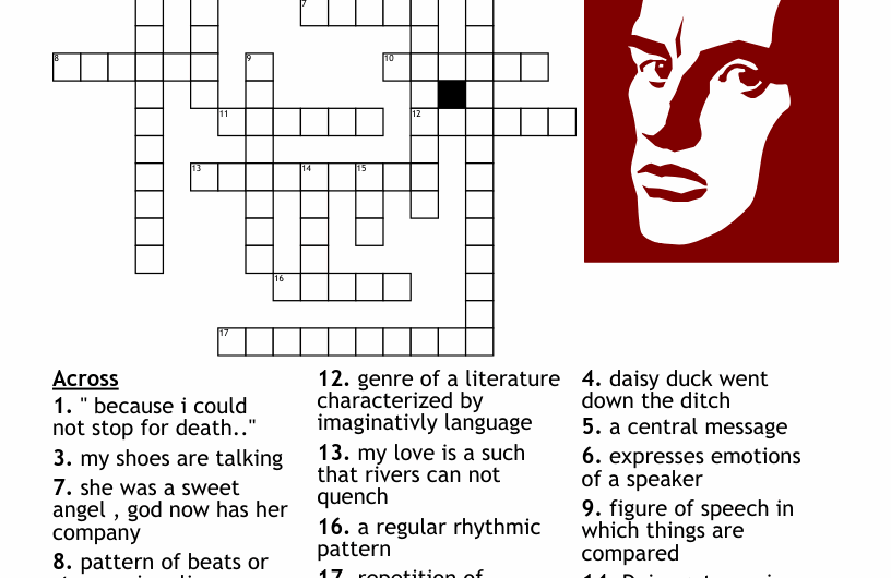 Lyric Poem Crossword Clue