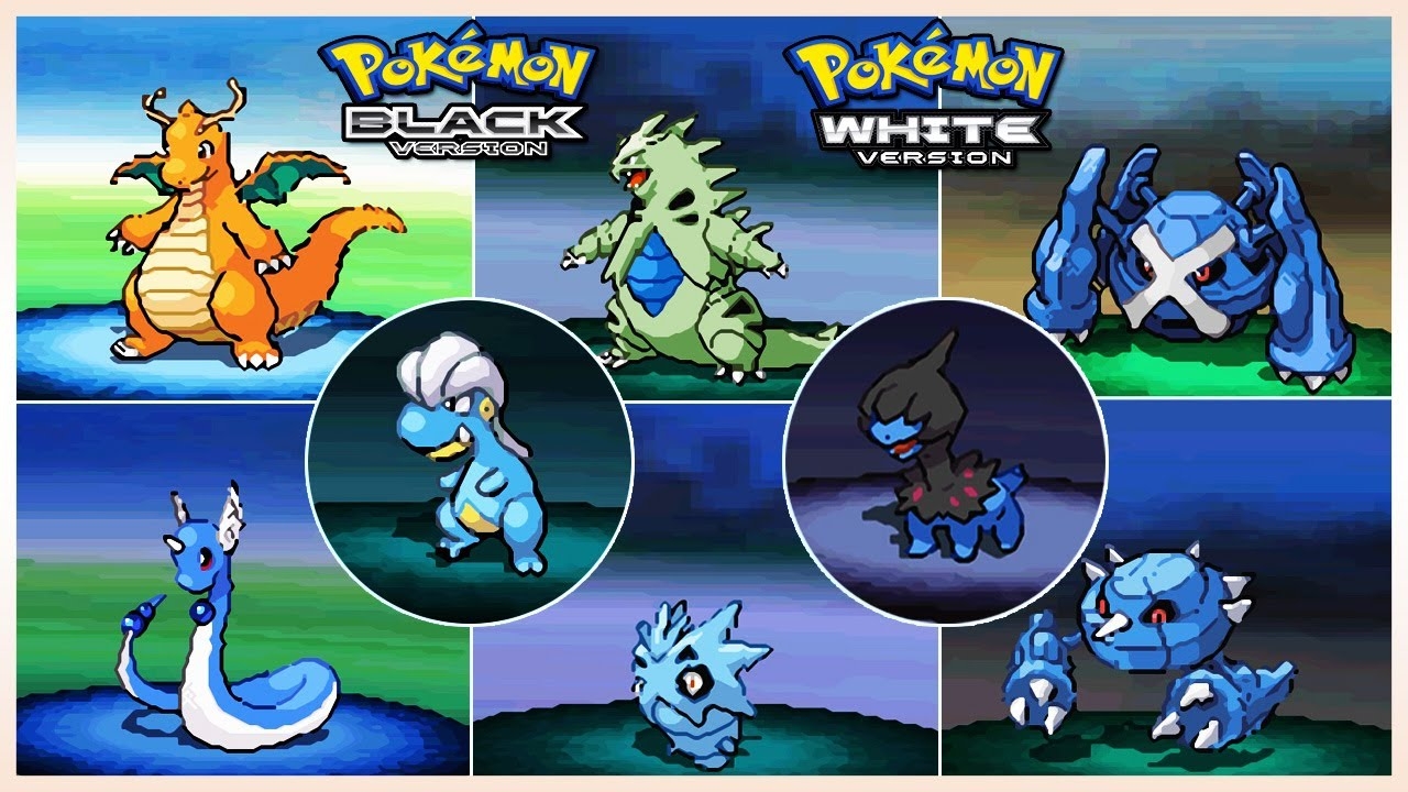 legendary pokemon black white legendary pokemon black white