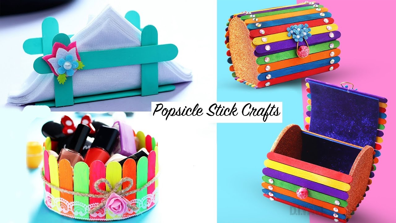 Popsicle Stick Crafts DIY Popsicle Stick Crafts Craft Ideas YouTube Popsicle Stick Crafts DIY Popsicle Stick Crafts Craft Ideas YouTube