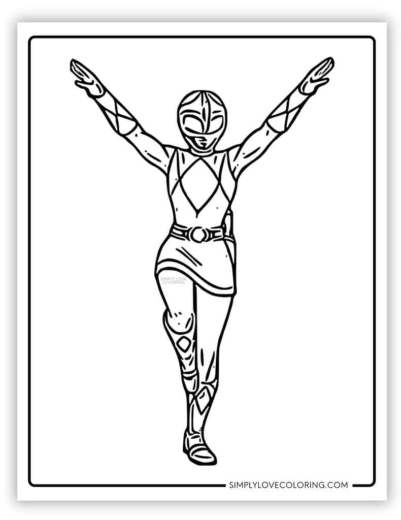 power ranger coloring pages power ranger coloring pages