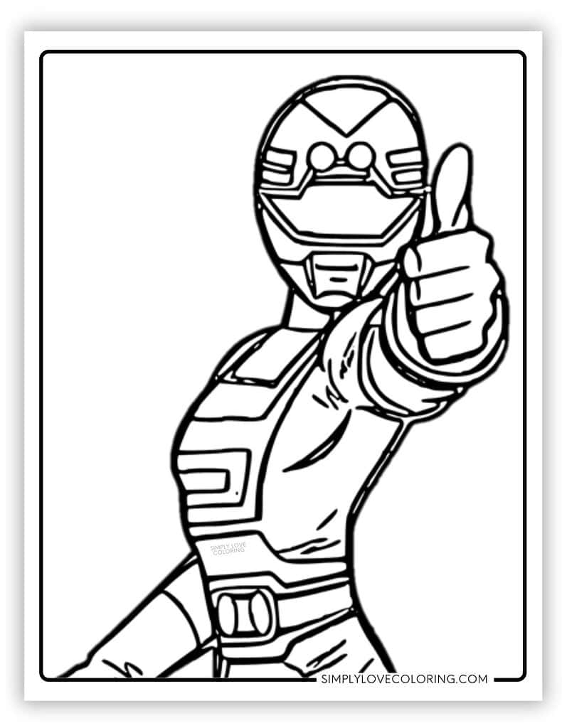 Power Rangers Coloring Pages Free PDF Printables Simply Love Coloring Power Rangers Coloring Pages Free PDF Printables Simply Love Coloring