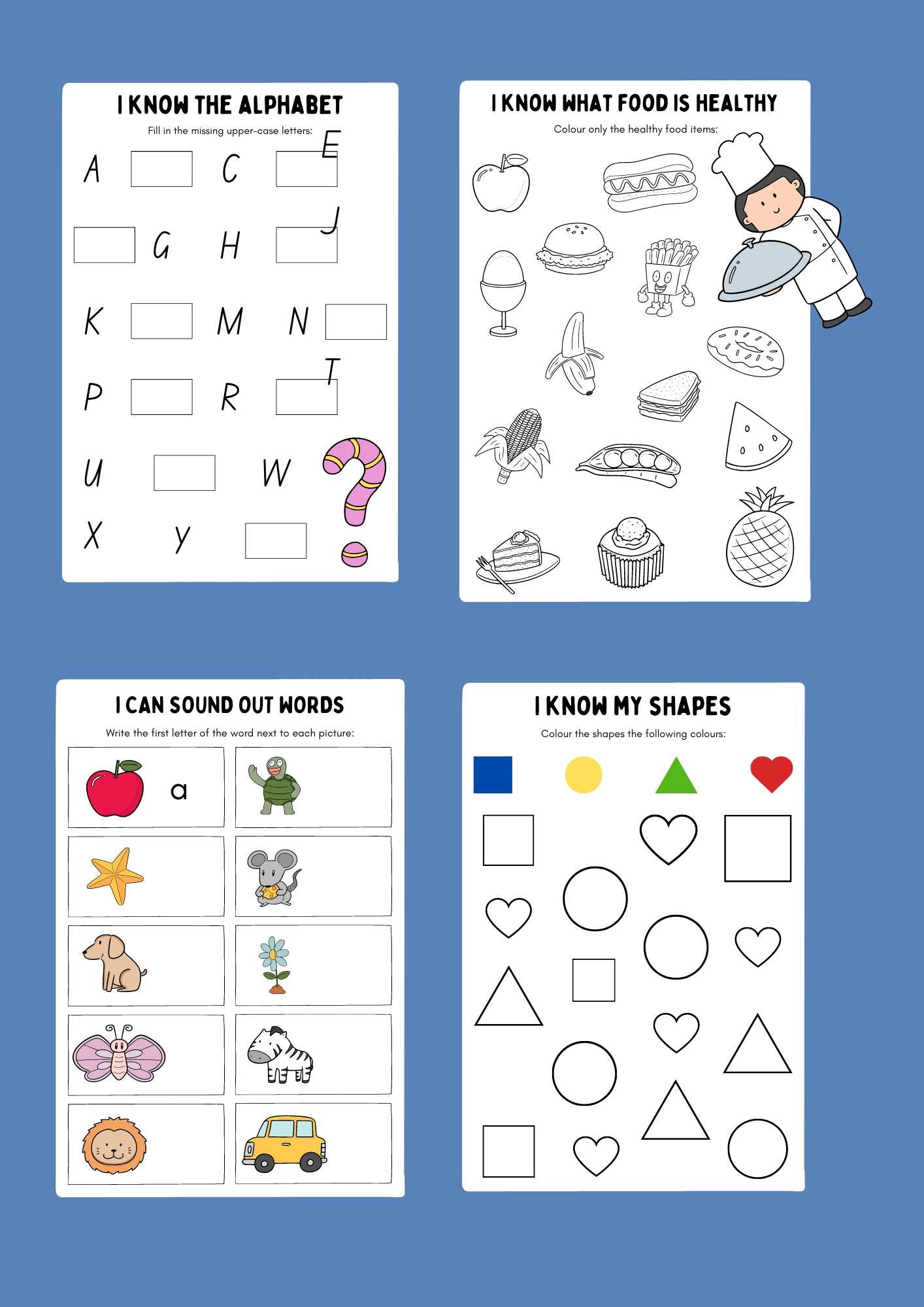 activity sheets for kids activity sheets for kids