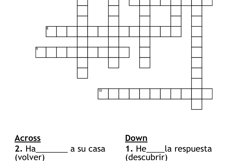 Perfect Crossword Clue