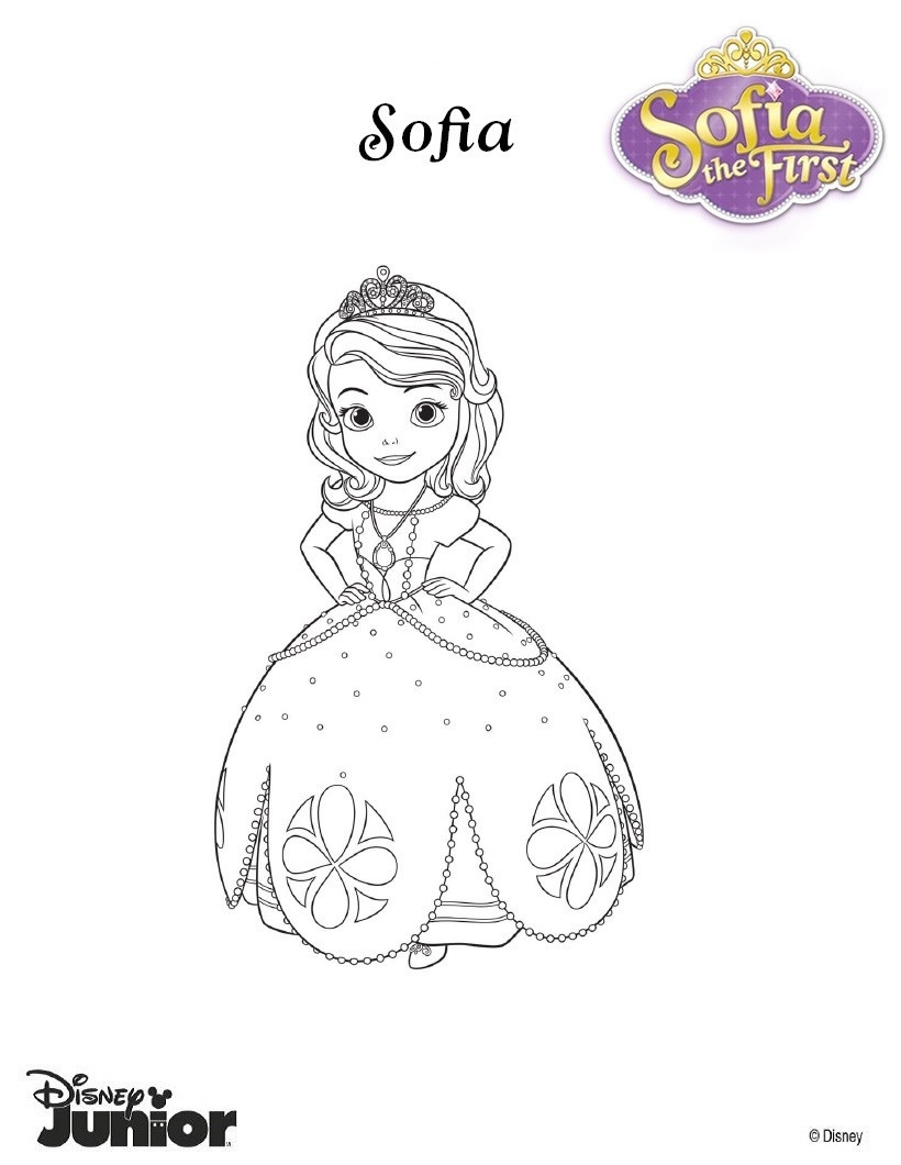 Princess Sofia Coloring Pages Hellokids Princess Sofia Coloring Pages Hellokids