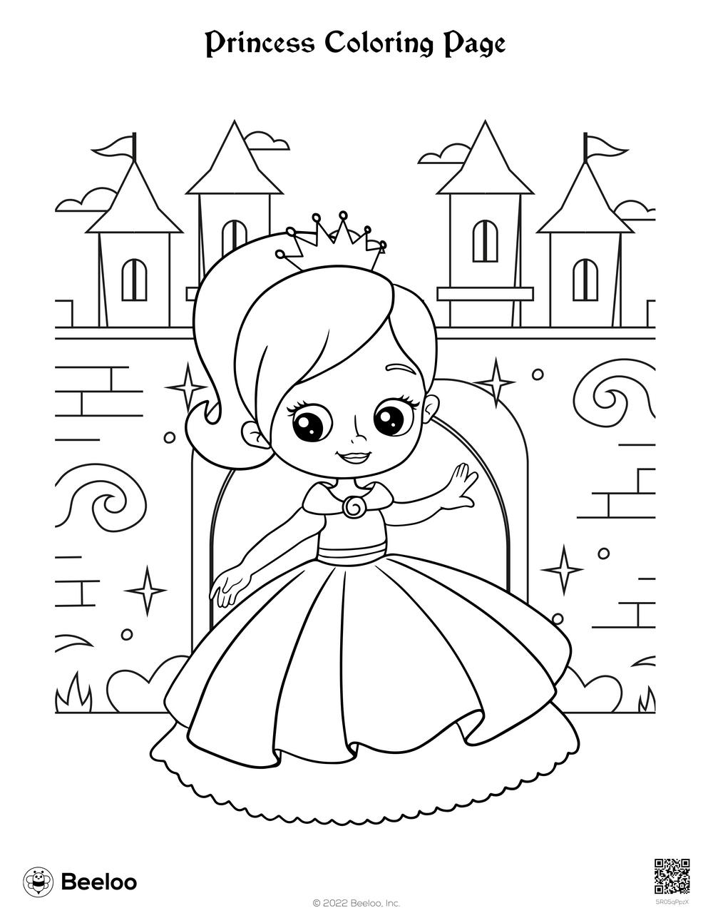 princess color pages printable princess color pages printable