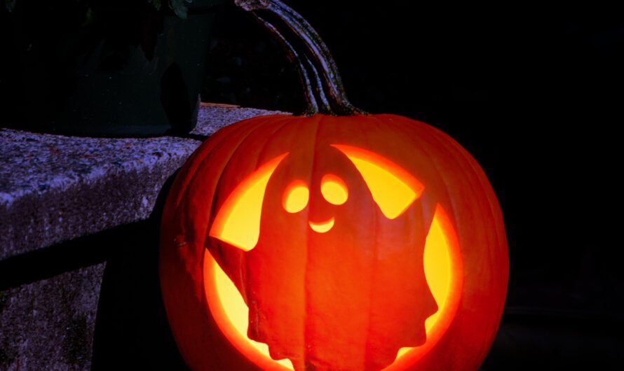 Ghost Jack O Lantern