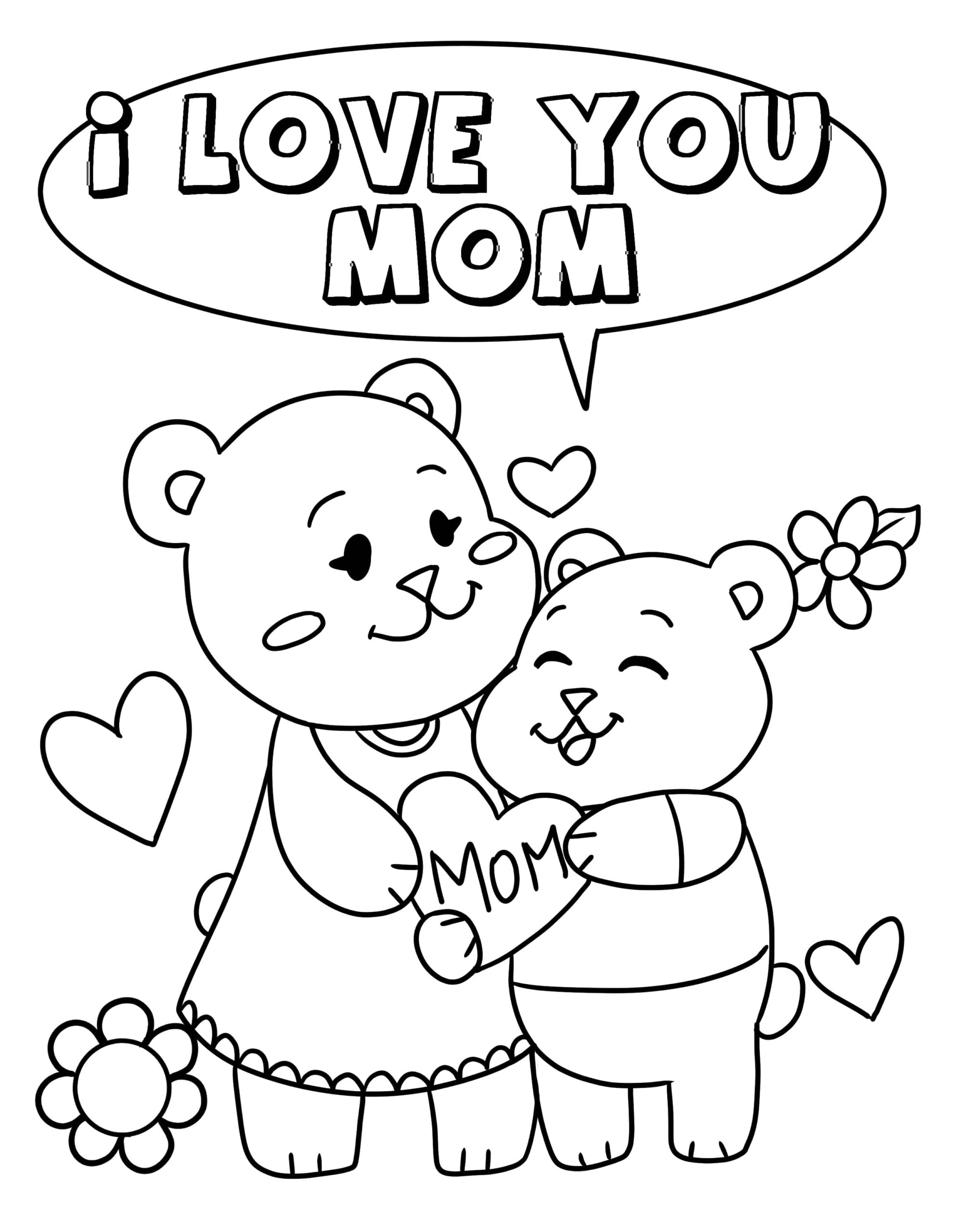 free mothers day pictures to color free mothers day pictures to color
