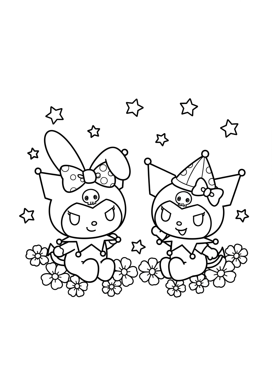 my melody colouring pages my melody colouring pages