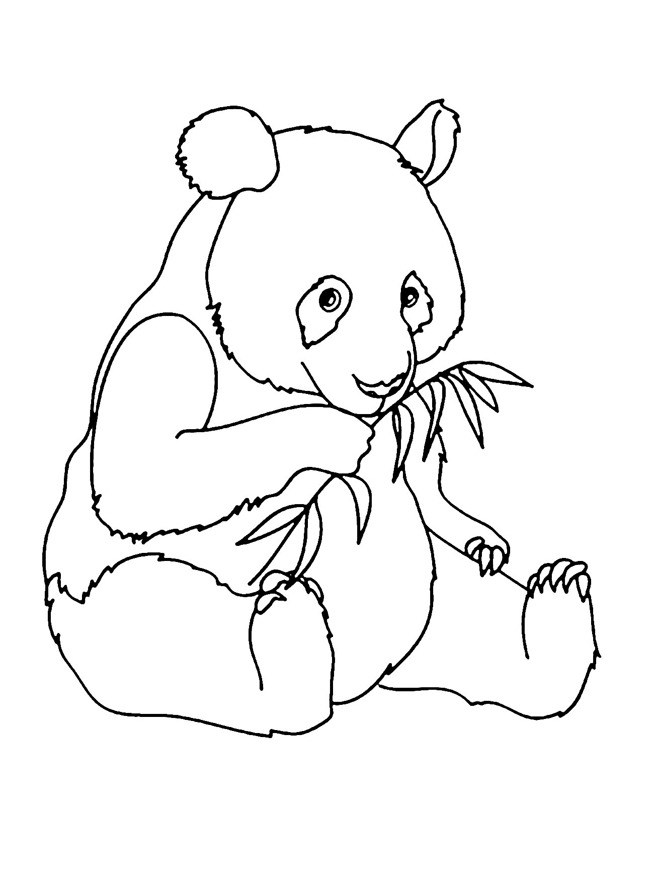 Printable Panda Coloring Page For Kids Panda Coloring Pages Printable Panda Coloring Page For Kids Panda Coloring Pages