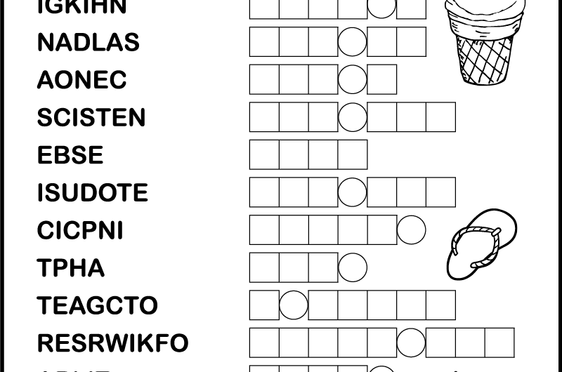 Make A Word Scramble