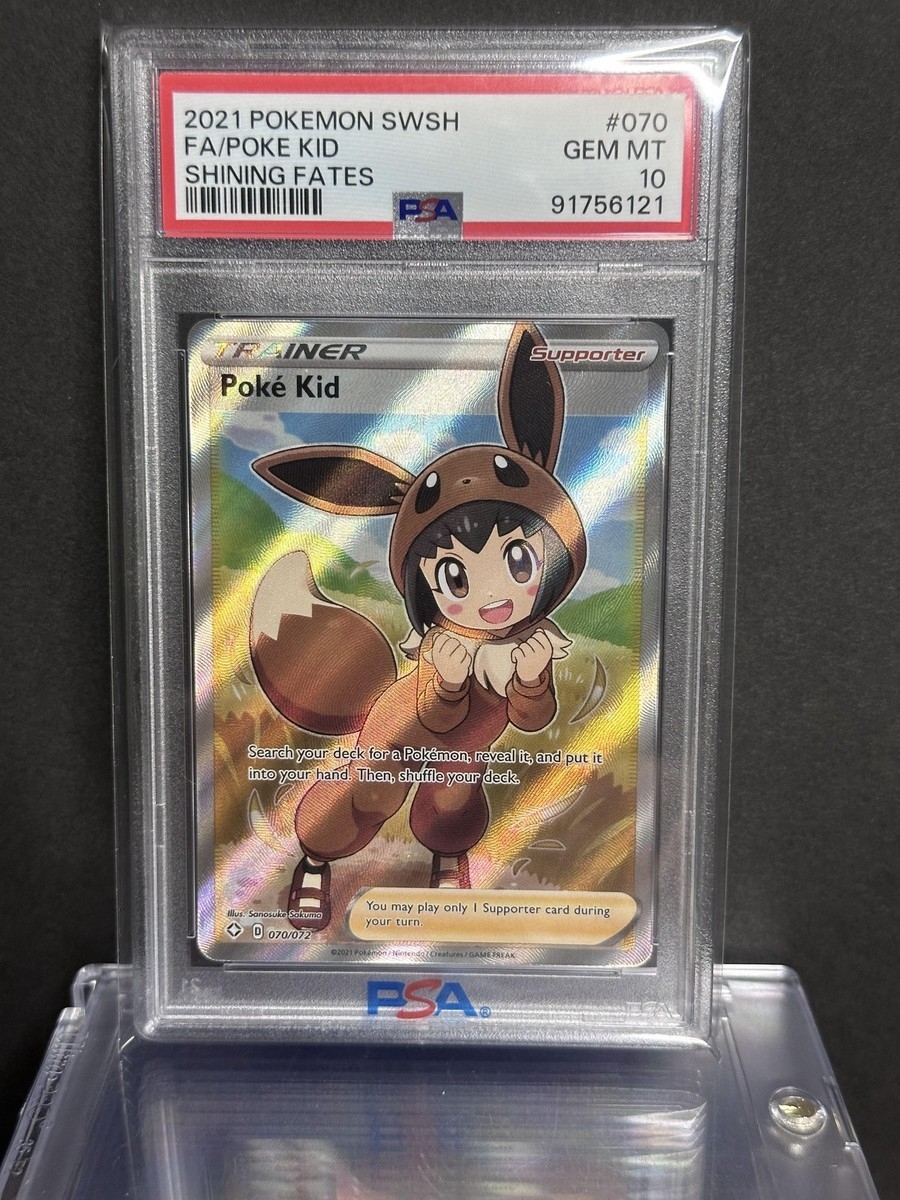 PSA 10 Shining Fates 070 072 Poke Kid Full Art EBay PSA 10 Shining Fates 070 072 Poke Kid Full Art EBay