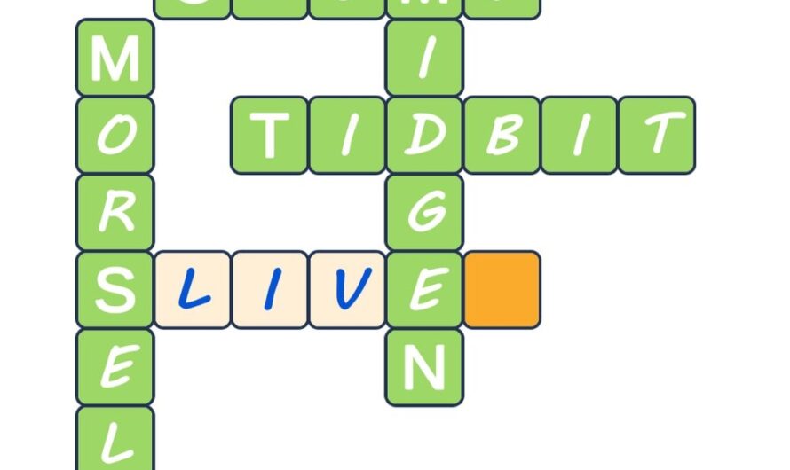 Tiny Bit Crossword Clue