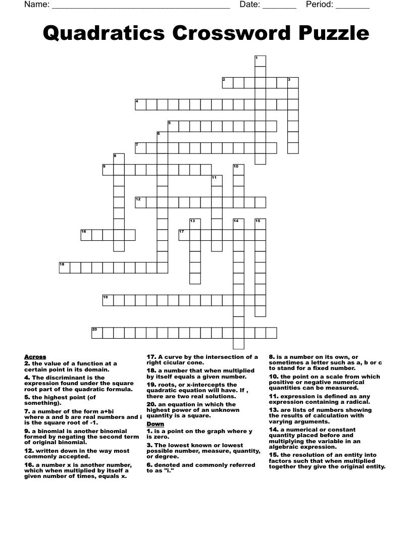 highest point crossword clue