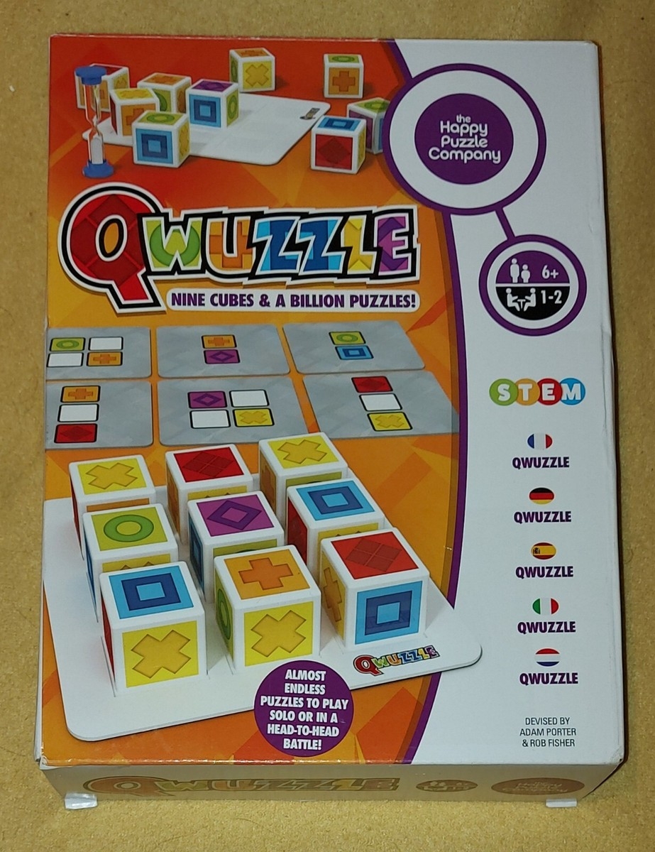 Qwuzzle STEM Puzzle Game By Happy Puzzle Company Unplayed Condition 732068459932 EBay UK