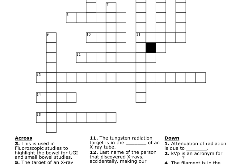 Radiates Crossword Clue