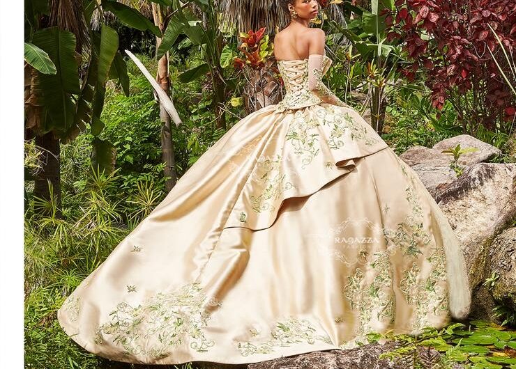 Princess Tiana Wedding Gown