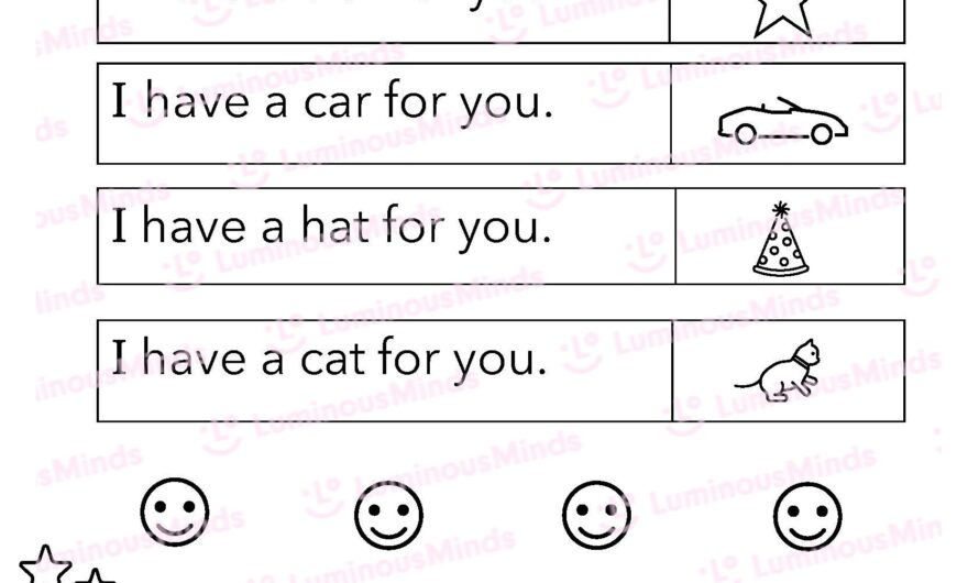Sight Word For Worksheet