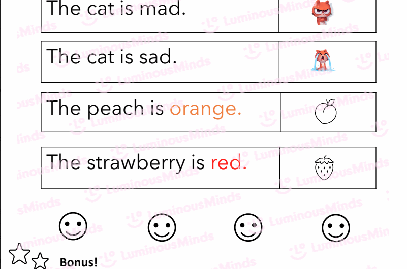 Sight Word Is Worksheet